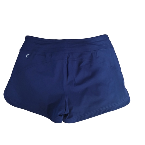 ZYIA Navy Blue Velocity Shorts Lounge Stretch Women's Size XL - Picture 3 of 6